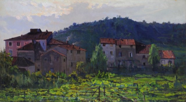 1919 - Borgo toscano (Bozzano)